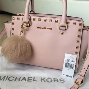 NWT MIchael Kors Studded Selma Purse